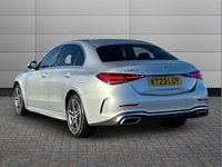 Used Mercedes C300e AMG line 313 HP (230 kW) 2023 Silver Sedan