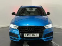 Used Audi Q3 Black Edition 180 HP (132 kW) 2018 Blue SUV