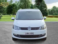 Used VW Sharan SE 150 HP (110 kW) 2014 White MPV