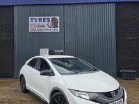 Used Honda Civic Black Edition 2015 White Hatchback