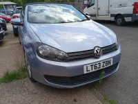 Used VW Golf Cabriolet SE 2013 Blue Cabriolet