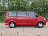 Used VW Transporter SE 130 HP (95 kW) 2005 Red Van