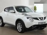 Used Nissan Juke N-Connecta 110 HP (80 kW) 2018 White SUV