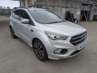 Used Ford Kuga ST-Line 150 HP (110 kW) 2017 Silver SUV