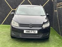 Used VW Touran S 105 HP (77 kW) 2011 Black MPV