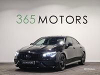 Used Mercedes CLA180 AMG line 136 HP (100 kW) 2019 Black Sedan