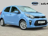 Used Kia Picanto 66 HP (48 kW) 2022 Blue Hatchback