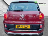 Used Fiat 500L Trekking 105 HP (77 kW) 2014 Red/white MPV
