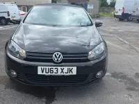 Used VW Golf Cabriolet GT 140 HP (102 kW) 2013 Black Cabriolet