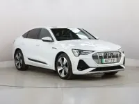 Used Audi e-tron Sportback S-Line 230 kW (313 HP) 2021 White SUV