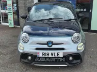 Used Abarth 695 180 HP (132 kW) 2018 Grey/blue Hatchback