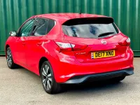 Used Nissan Pulsar N-Connecta 115 HP (84 kW) 2017 Red Hatchback