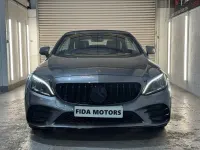 Used Mercedes C220 AMG line 194 HP (142 kW) 2019 Grey Cabriolet