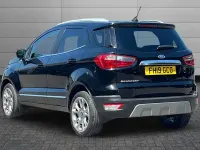 Used Ford Ecosport Titanium 125 HP (91 kW) 2019 Agate black SUV