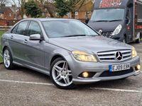 Begagnad Mercedes C220 2009 Silver Sedan