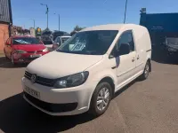 Used VW Caddy 102 HP (75 kW) 2012 White MPV