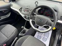 Used Kia Picanto Air 66 HP (48 kW) 2016 Black Hatchback