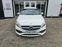 Used Mercedes A180 AMG line 109 HP (80 kW) 2016 White Hatchback