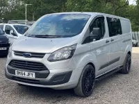 Used Ford Transit Custom 125 HP (91 kW) 2014 Silver Van