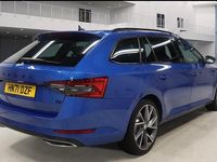 Used Skoda Superb SportlinePlus 218 HP (160 kW) 2021 Blue Estate