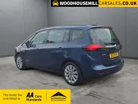 Used Vauxhall Zafira Tourer Design Edition 140 HP (102 kW) 2017 Blue MPV