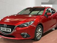 Begagnad Mazda 3 165 HK (121 kW) 2015 Röd Halvkombi