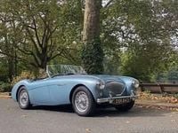 Used Austin Healey 100 95 HP (69 kW) 1954 Blue Cabriolet