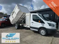 Used Ford Transit 130 HP (95 kW) 2018 White Cabriolet