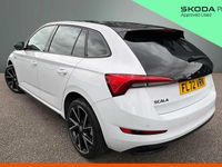 Used Skoda Scala Monte Carlo 150 HP (110 kW) 2022 Moon white metallic Hatchback