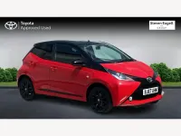 Used Toyota Aygo X-cite 69 HP (50 kW) 2017 Red Hatchback