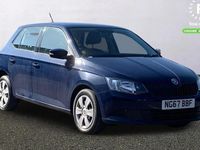 Used Skoda Fabia 75 HP (55 kW) 2018 Blue Hatchback