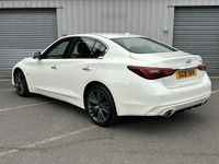 Used Infiniti Q50 Sport Tech 170 HP (125 kW) 2018 White Sedan