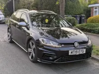 Used VW Golf VII R 300 HP (220 kW) 2019 Black Estate