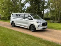 Used Ford Tourneo Custom Titanium 136 HP (100 kW) 2024 Silver Van