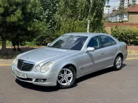 Used Mercedes E220 Avantgarde 170 HP (125 kW) 2008 Silver Sedan