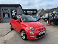 Used Fiat 500 Lounge 69 HP (50 kW) 2016 Pink Hatchback