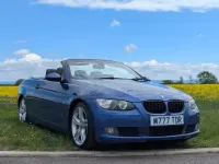 Begagnad BMW 320 Cabriolet Comfort Edition 2008 Blå Cab