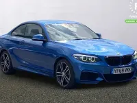 Second-hand BMW 218 Performance 136 CP (100 kW) 2020 Albastru Coupe