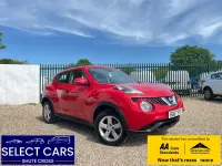Usado Nissan Juke Visia 94 HP (69 kW) 2017 Vermelho SUV