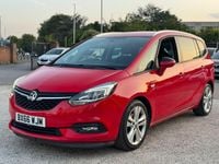 Used Vauxhall Zafira SRi 140 HP (102 kW) 2016 Red MPV