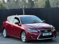 Used Lexus CT200h 2014 Red Hatchback