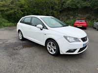 Begagnad Seat Ibiza ST 2014 Vit Kombi