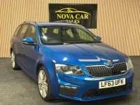 Used Skoda Octavia vRS 2013 Blue Estate