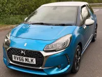 Used DS Automobiles DS3 Elegance 82 HP (60 kW) 2016 Blue Hatchback