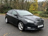 Used Ford Focus Zetec 2015 Black Hatchback