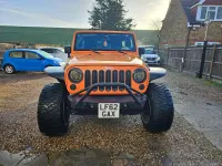 Used Jeep Wrangler Sahara 280 HP (205 kW) 2012 Orange SUV
