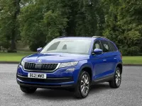 Used Skoda Kodiaq SE Drive 150 HP (110 kW) 2021 Blue SUV