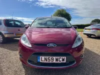 Used Ford Fiesta Titanium 89 HP (65 kW) 2009 Red Hatchback
