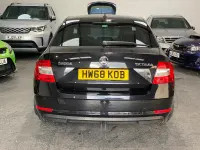 Used Skoda Octavia SE L 150 HP (110 kW) 2018 Black Hatchback