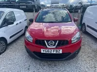 Used Nissan Qashqai N-TEC 110 HP (80 kW) 2012 Red SUV